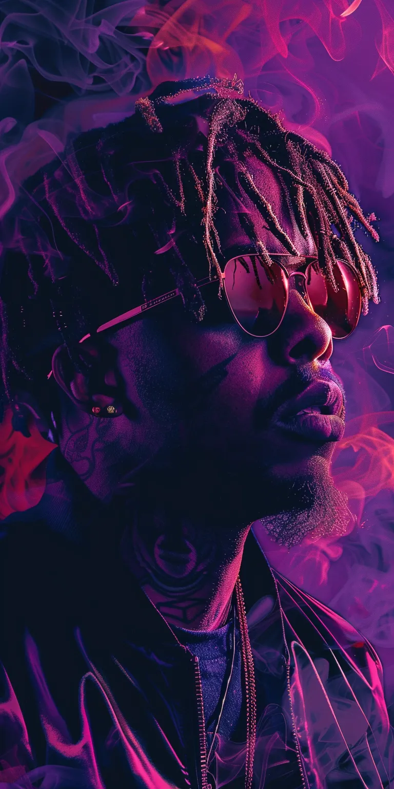 juice wrld wallpapers, wallpaper style, 4K  1:2