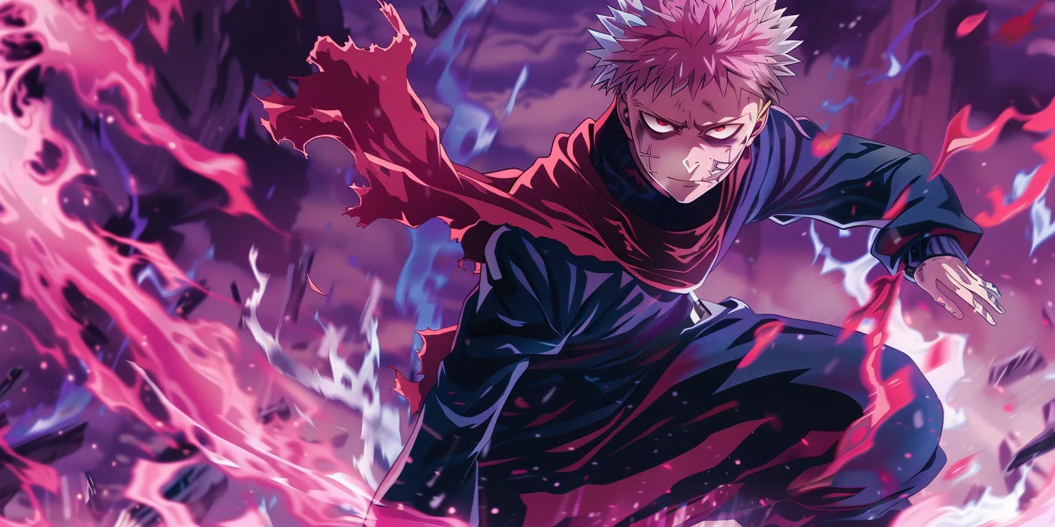 jujutsu kaisen wallpaper, wallpaper style, 4K  2:1