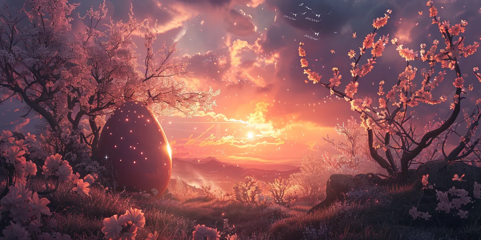 easter wallpaper evergarden, 3840x1080, planet, ragnarok, universe