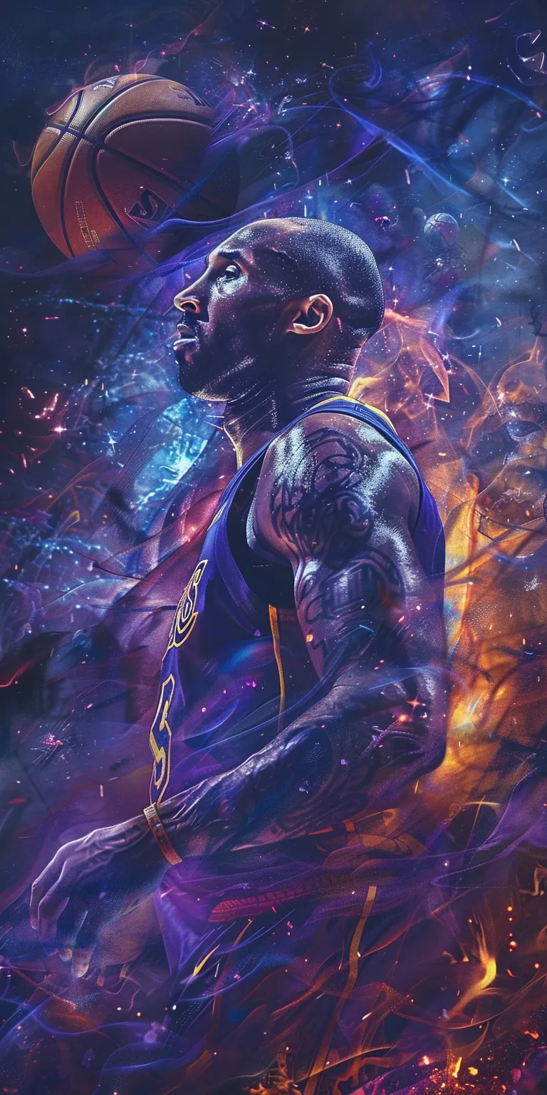 kobe bryant wallpaper 4k, style, 4K  1:2