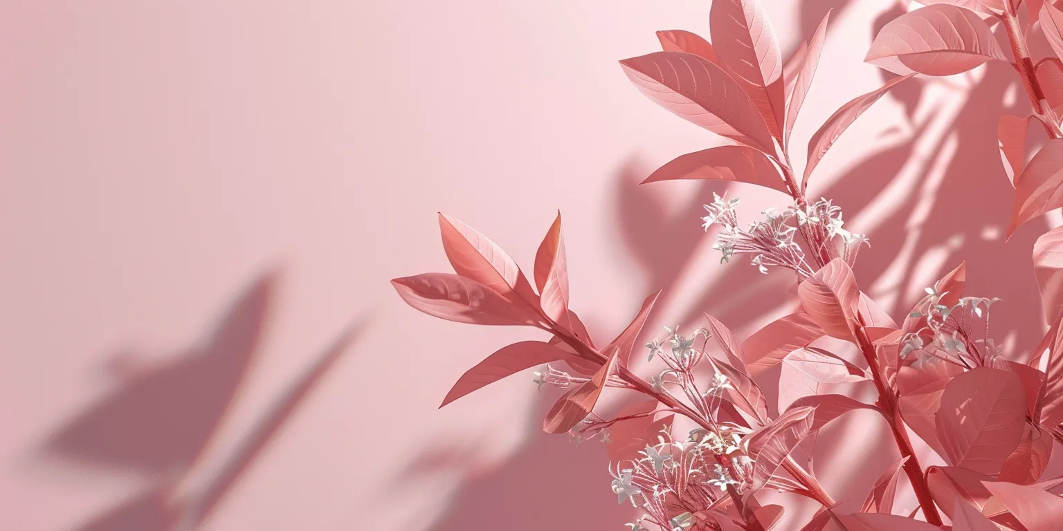 light pink background aesthetic, wallpaper style, 4K  2:1