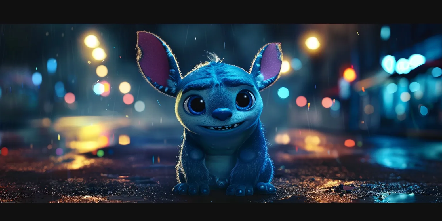 stitch wallpaper for phone, style, 4K  2:1