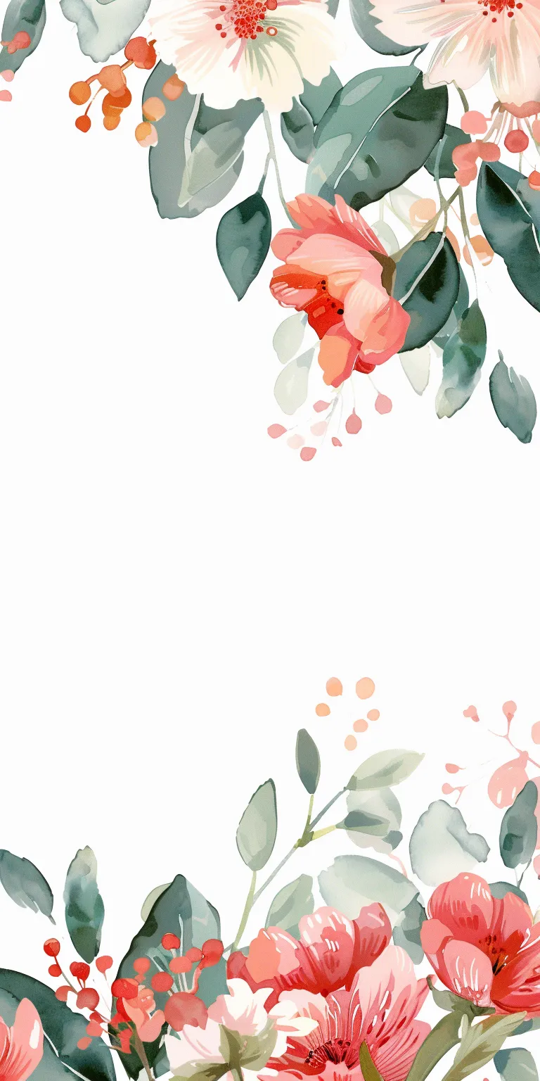 white background wallpaper floral, botanical, background, wallpaperup, flowers