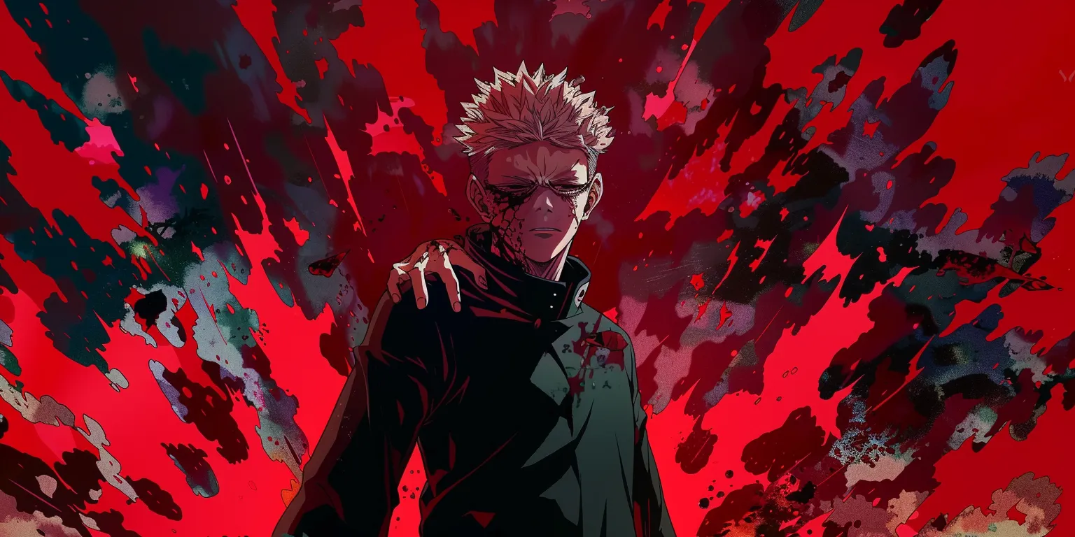 jujutsu kaisen wallpaper, wallpaper style, 4K  2:1