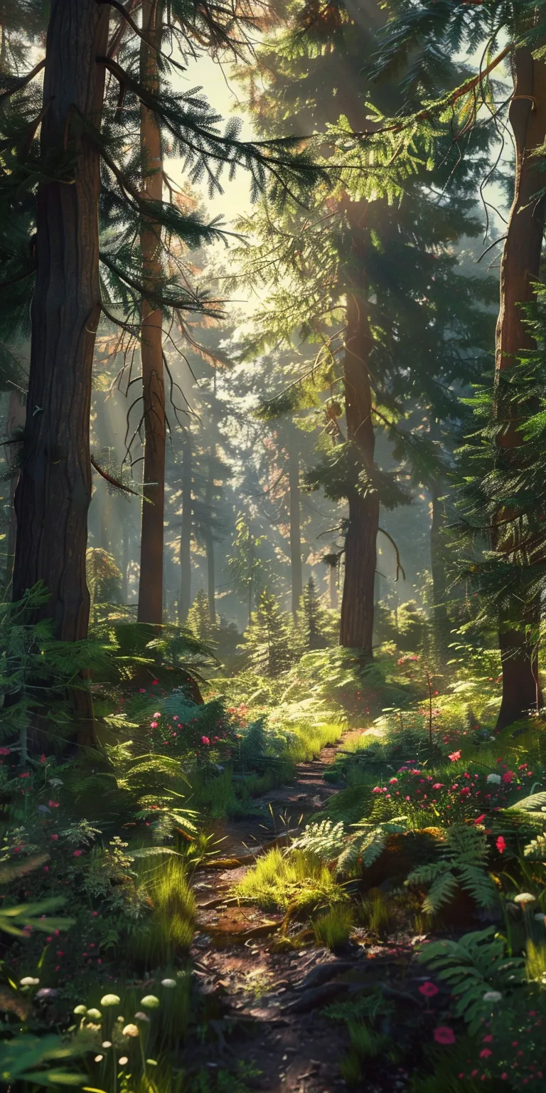 forest wallpaper forest, backgrounds, evergarden, 3840x1080, nature