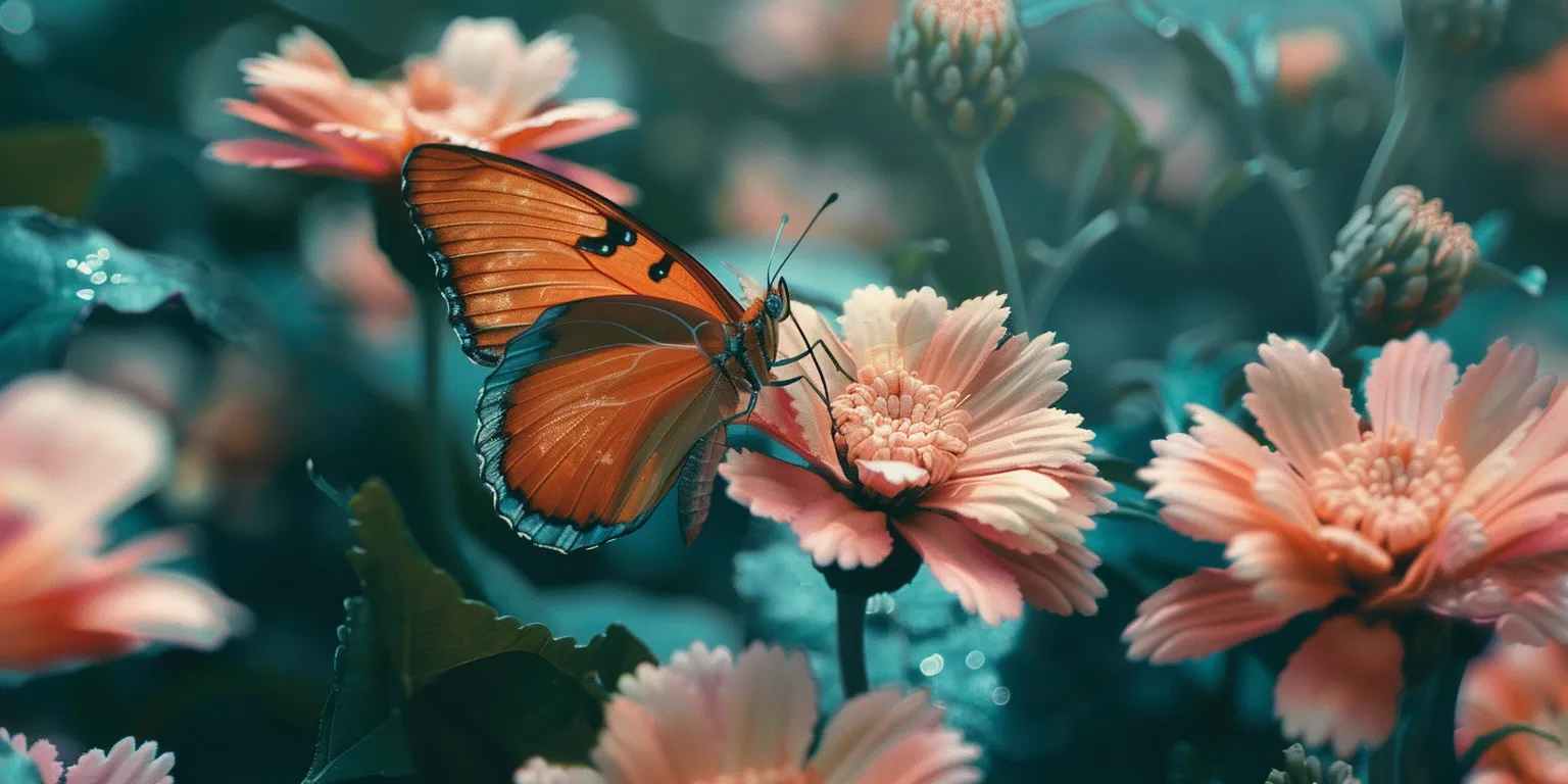 butterfly wallpaper aesthetic, style, 4K  2:1