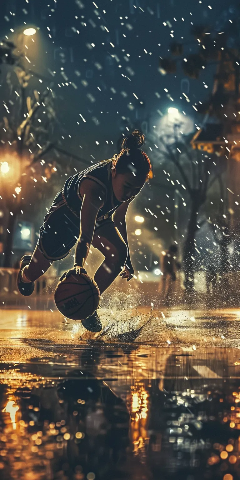 basketball wallpapers for girls, wallpaper style, 4K  1:2