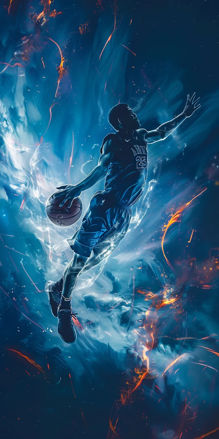 basketball wallpapers iphone, wallpaper style, 4K  1:2