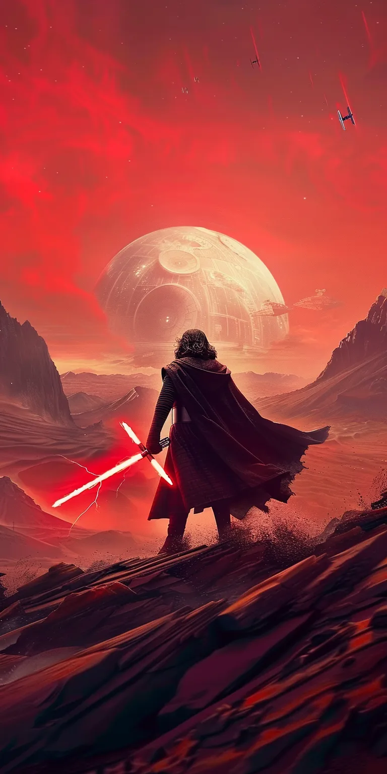 star wars wallpaper phone, style, 4K  1:2