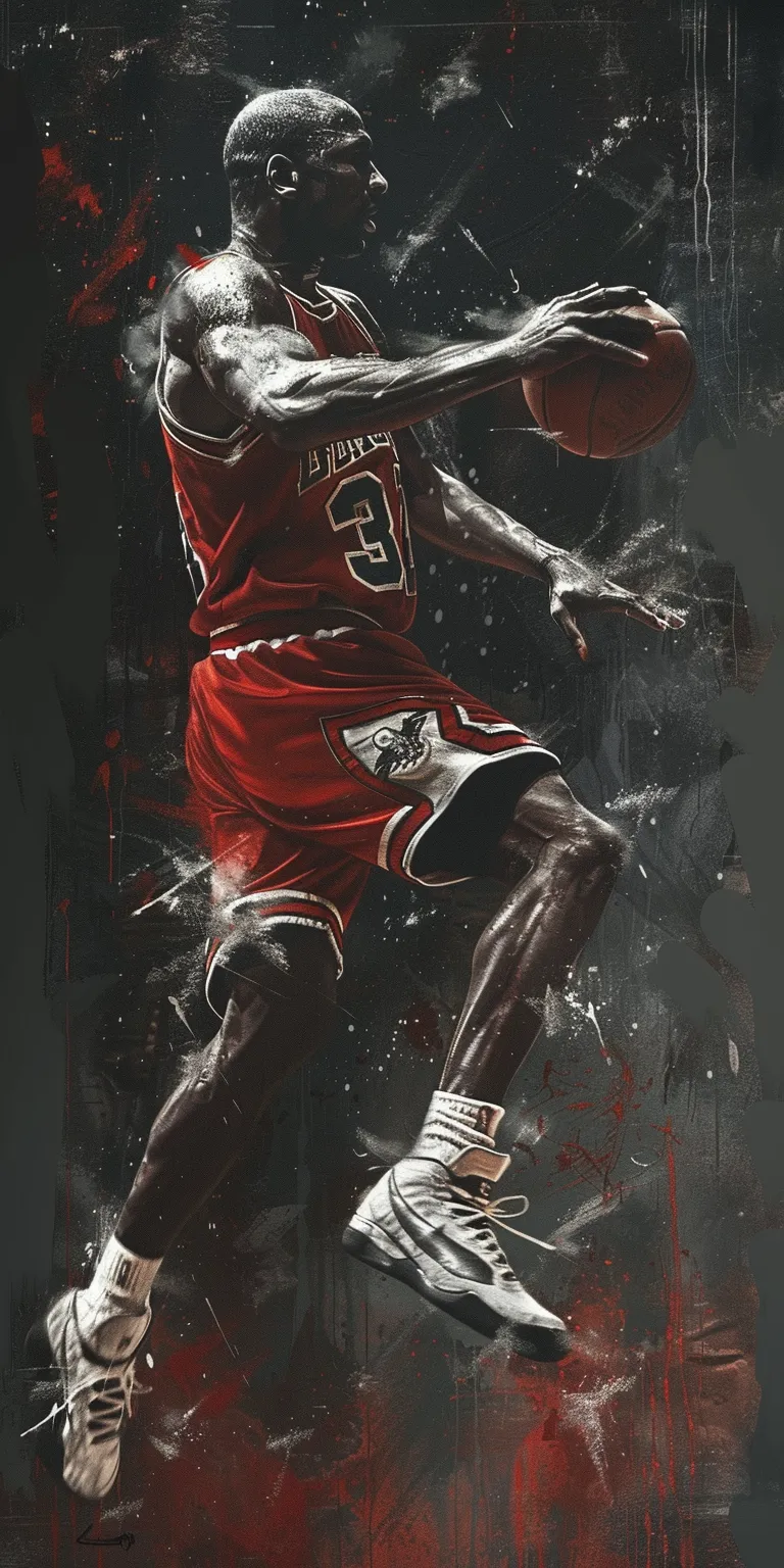 michael jordan wallpaper 4k, style, 4K  1:2