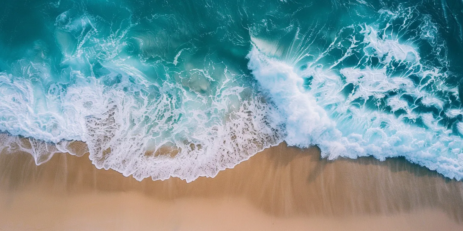 ocean wallpapers for iphone, wallpaper style, 4K  2:1