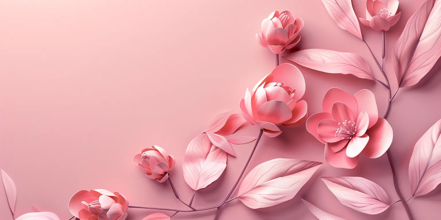 light pink background, wallpaper style, 4K  2:1