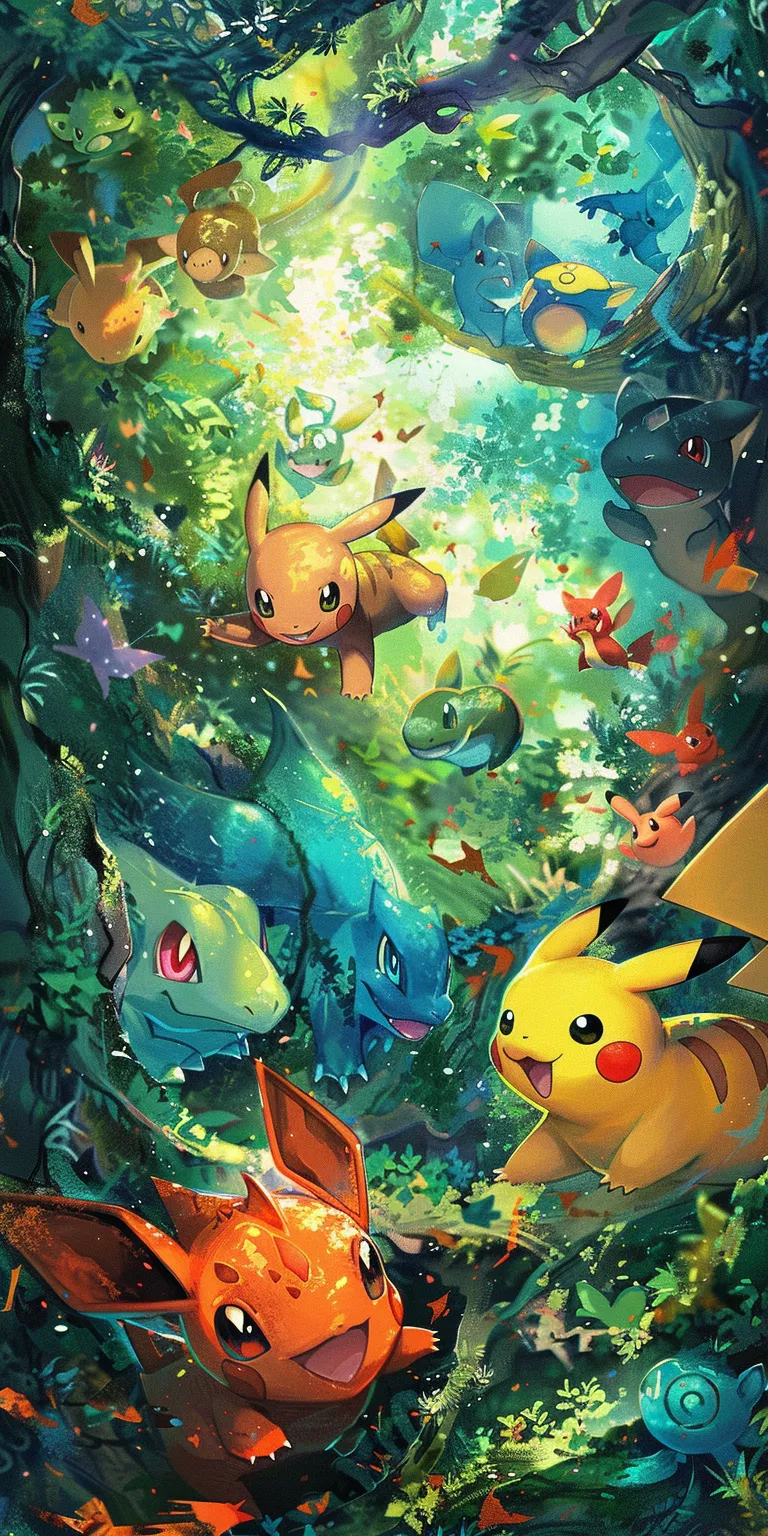 pokemon wallpaper 4k, style, 4K  1:2