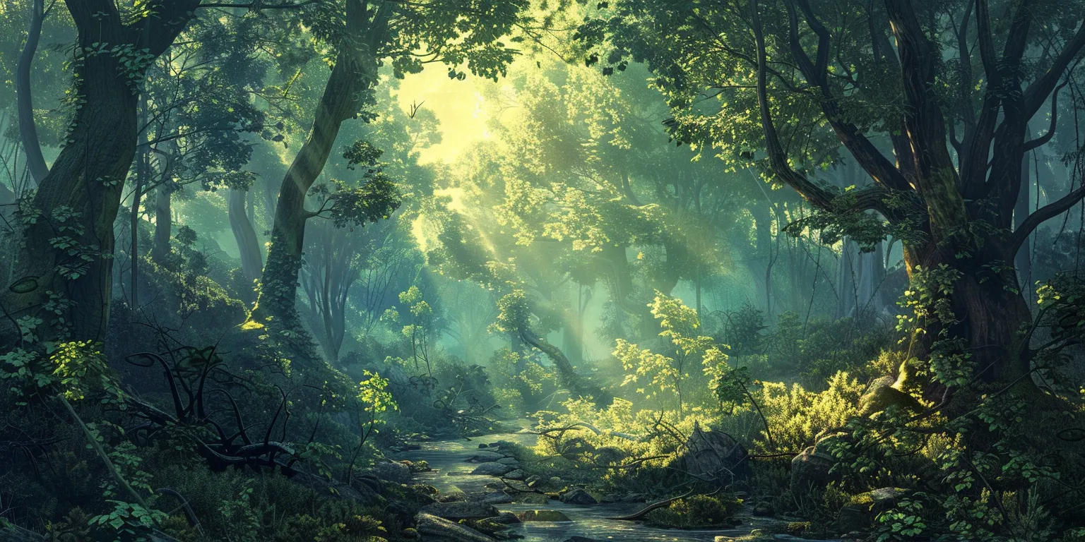 forest wallpaper forest, evergarden, patrol, backgrounds, 3840x1080