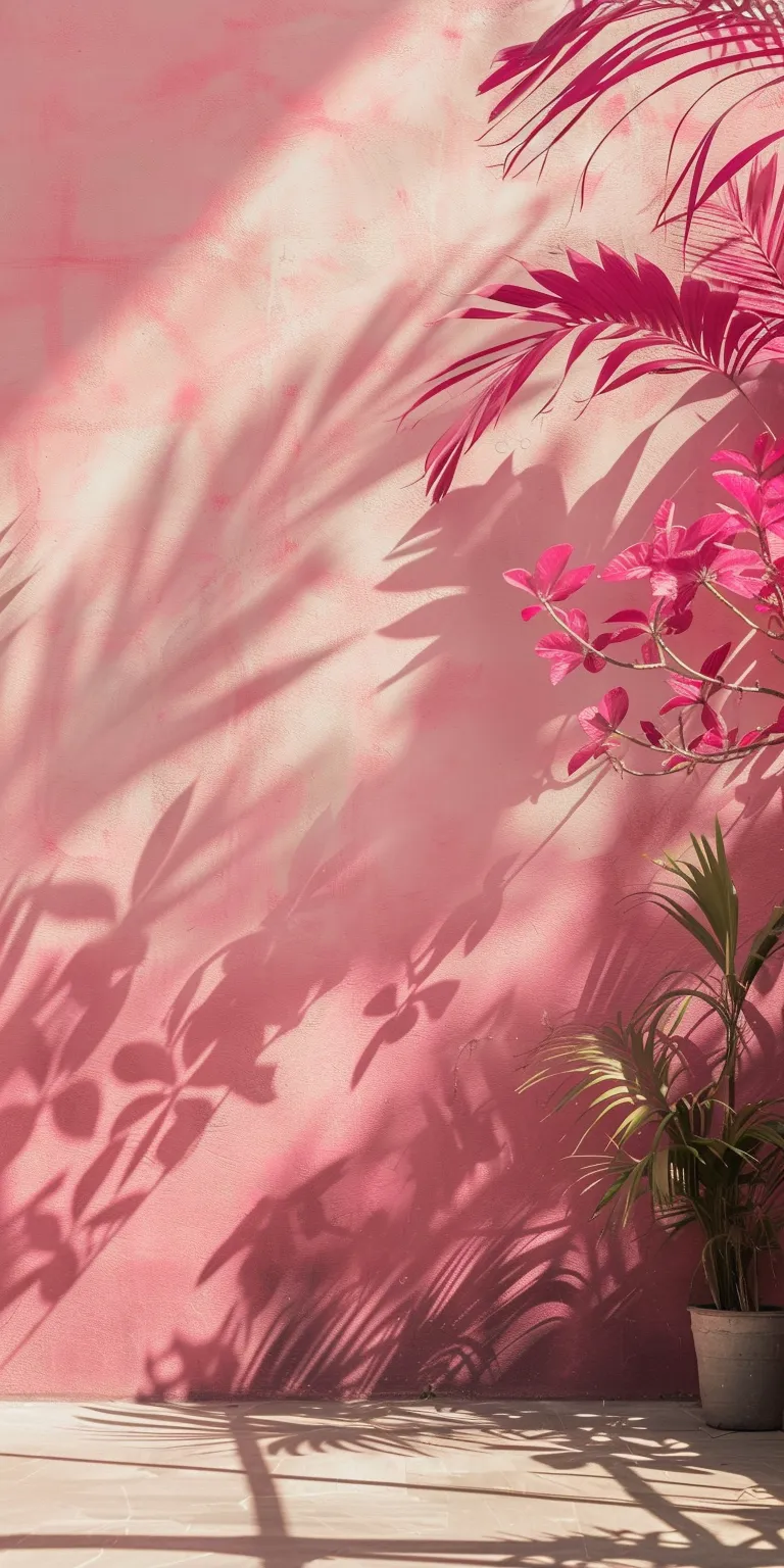 pink wallpaper, wallpaper style, 4K  1:2