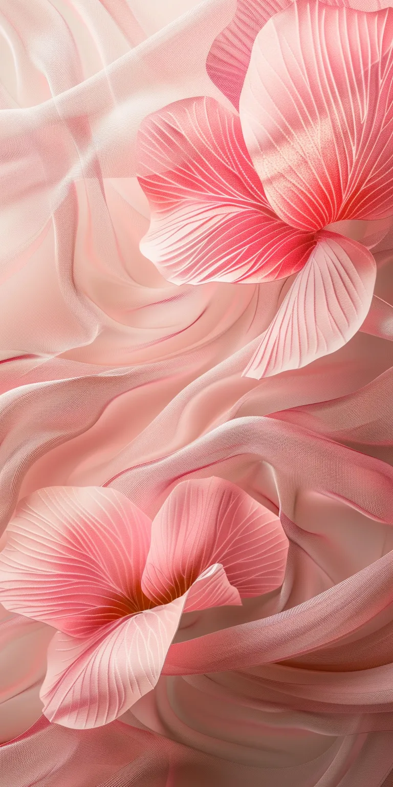 light pink wallpaper flamingo, pastel, blossom, botanical