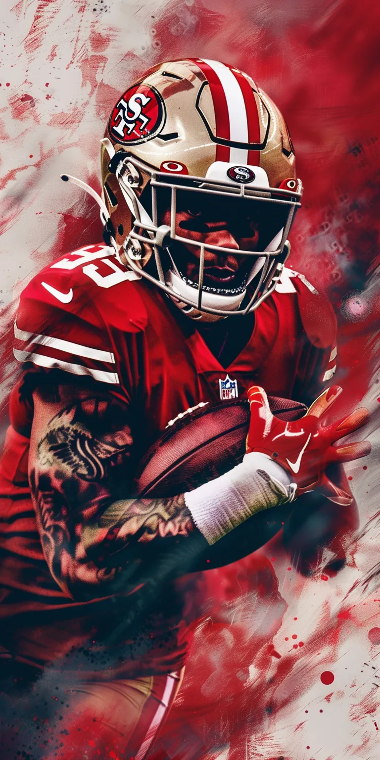 49ers wallpaper, wallpaper style, 4K  1:2