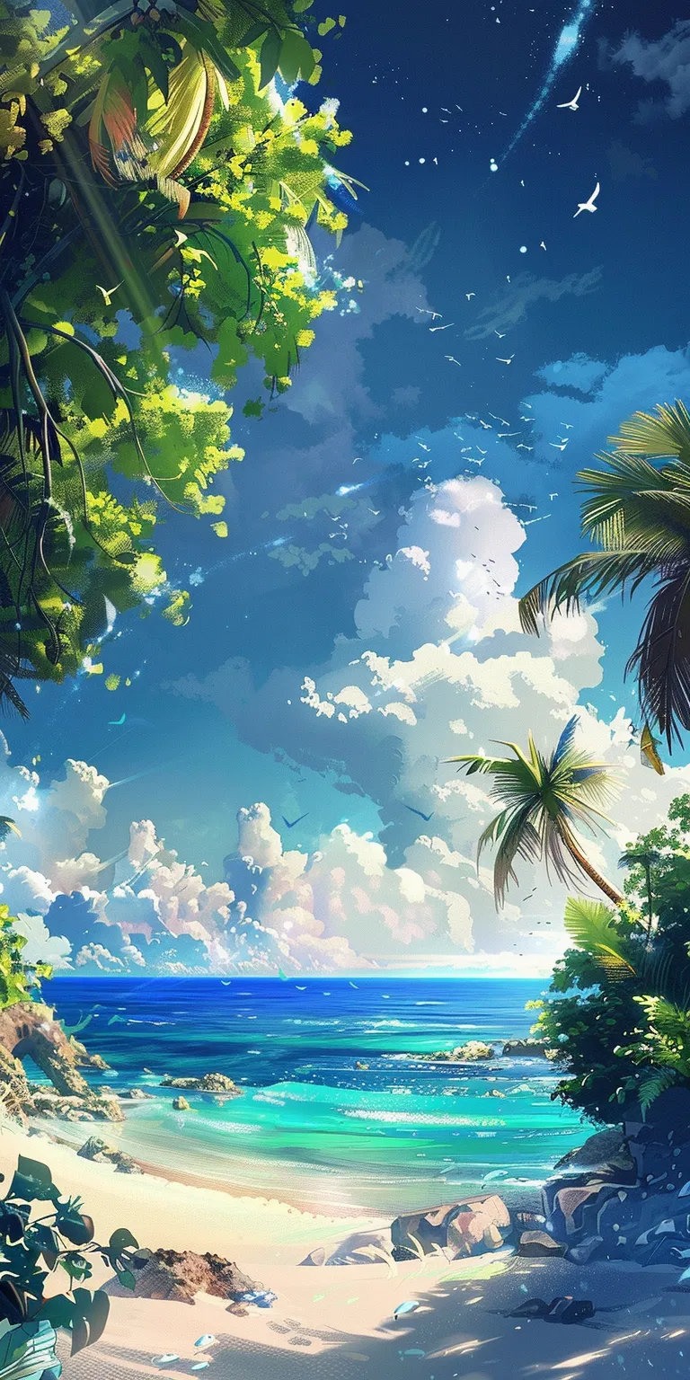 summer wallpapers for computer, wallpaper style, 4K  1:2