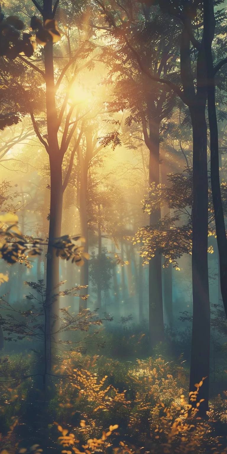 background pictures forest, autumn, 3840x1080, nature, 2560x1440