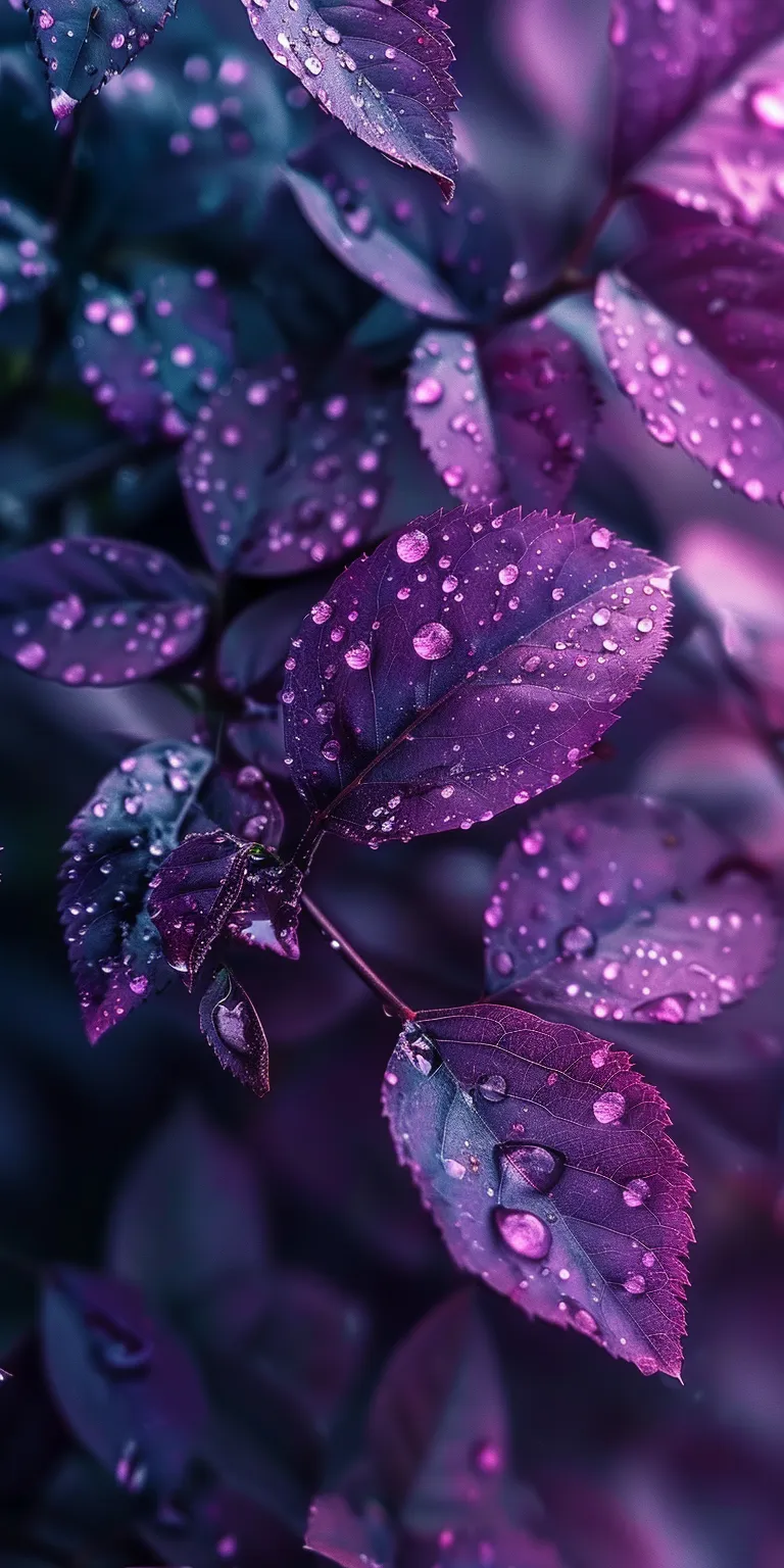 purple background, wallpaper style, 4K  1:2