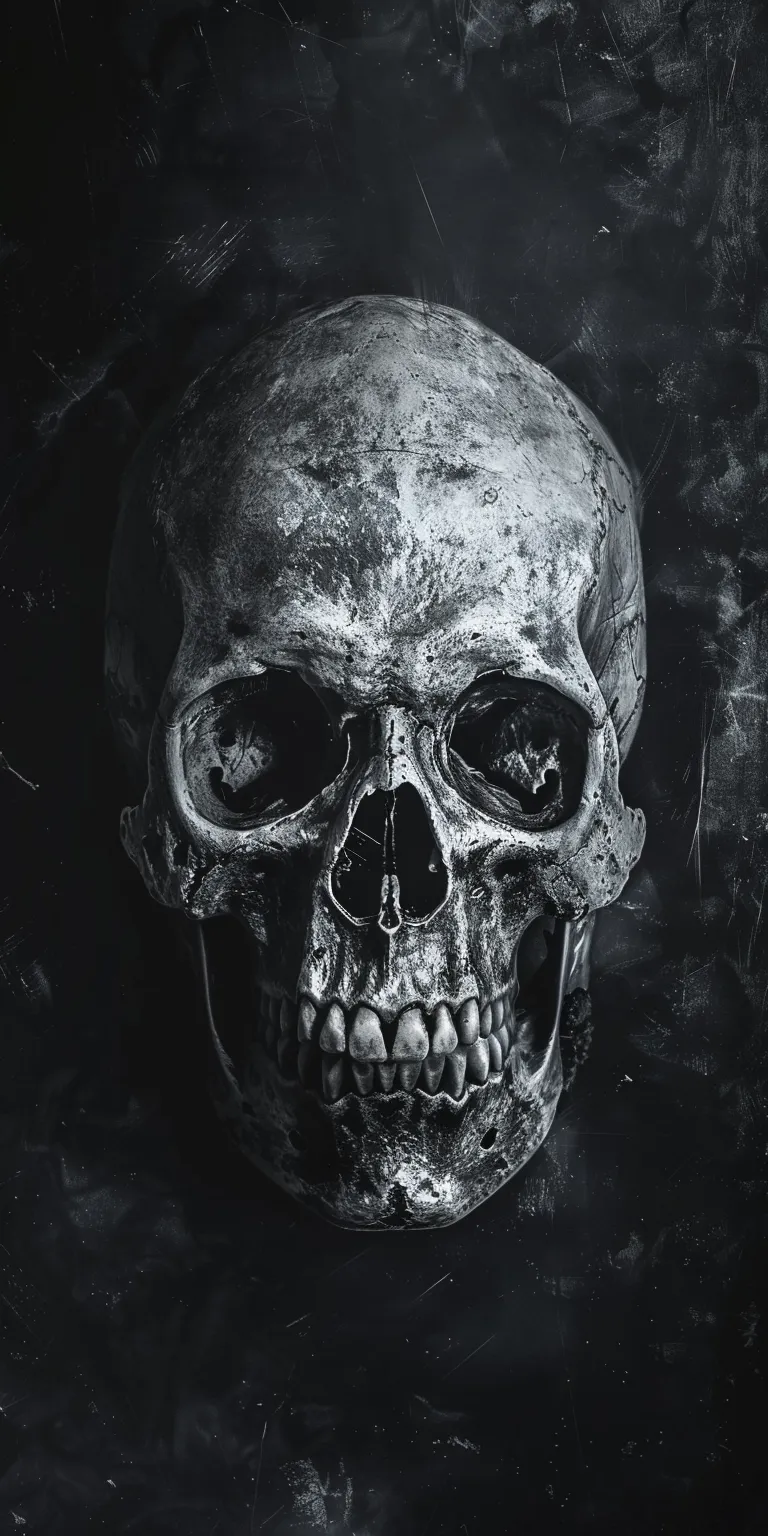 skull wallpaper skull, skeleton, hollow, wallpaper, 3840x1080