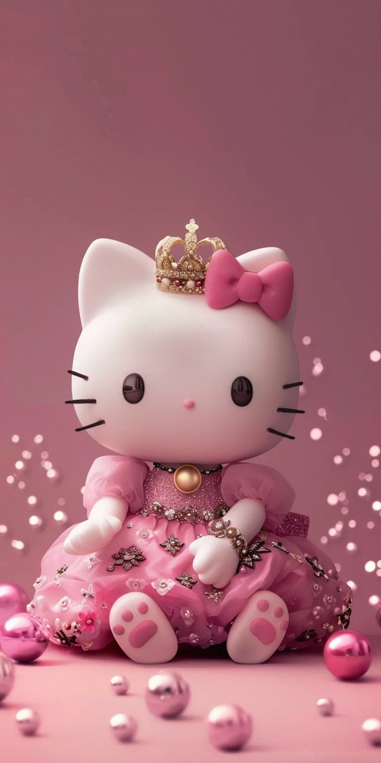 hello kitty wallpapers for iphone, wallpaper style, 4K  1:2