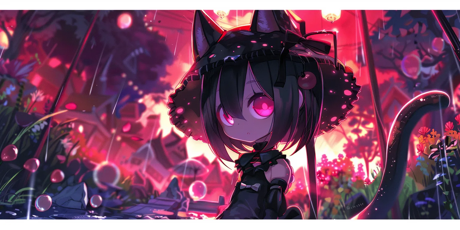 kuromi wallpaper iphone, style, 4K  2:1