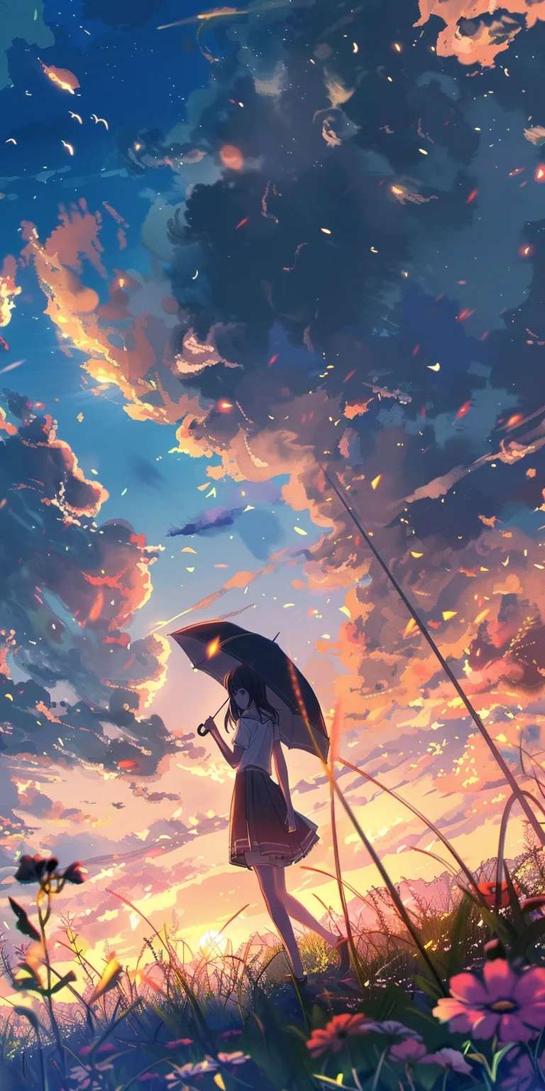 cool anime wallpapers 4k, wallpaper style, 4K  1:2