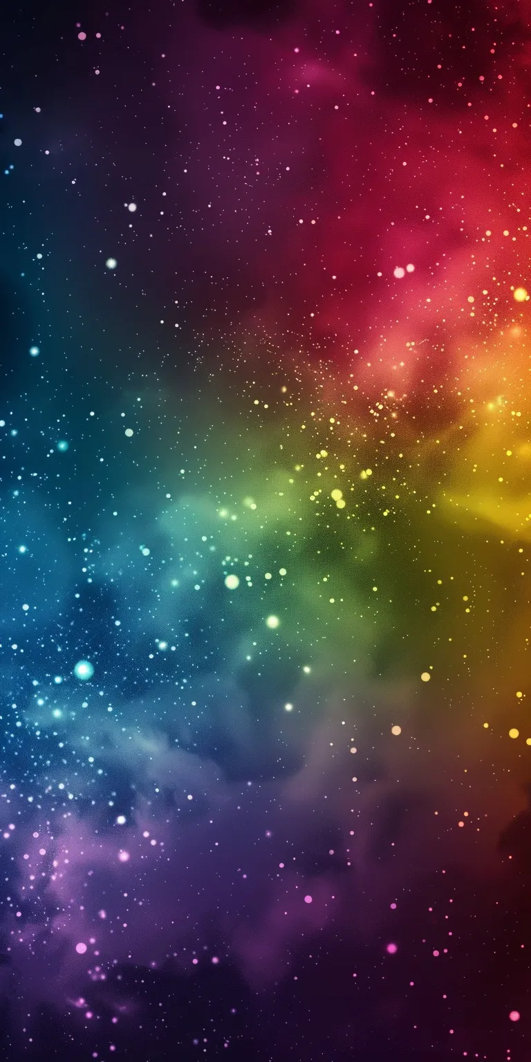 rainbow background, wallpaper style, 4K  1:2