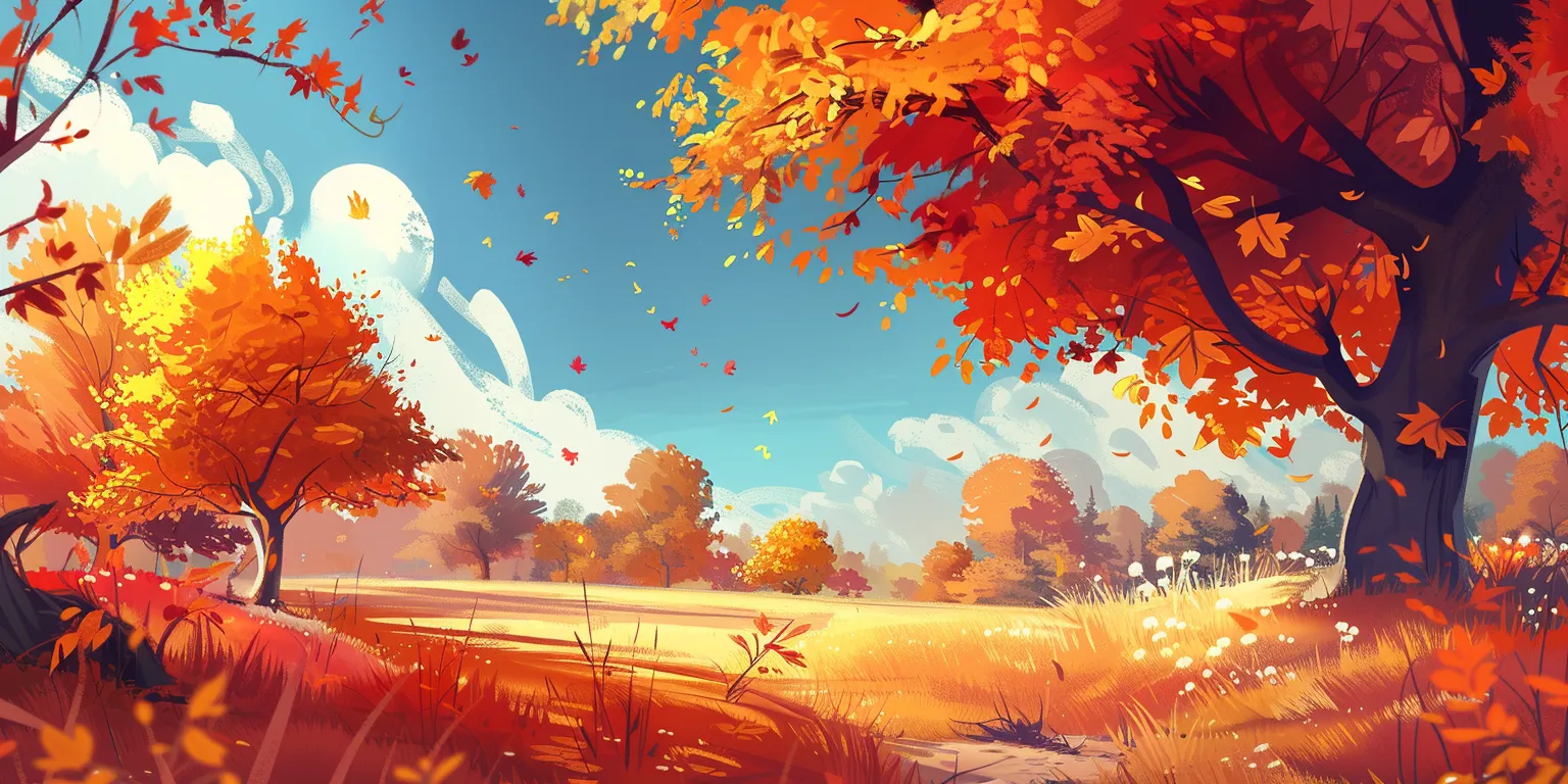 cute fall wallpaper laptop, style, 4K  2:1