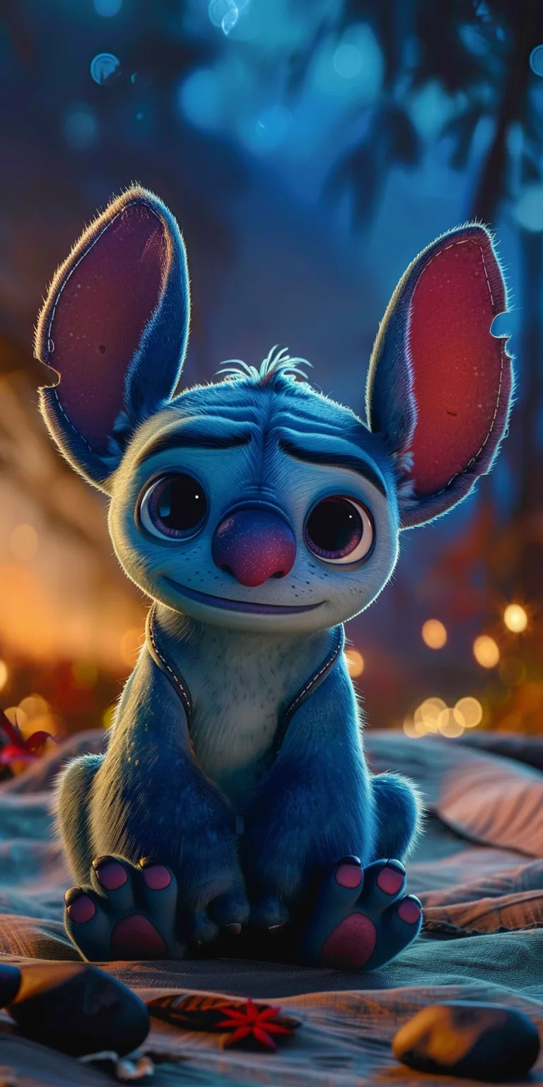 stitch wallpapers for iphone, wallpaper style, 4K  1:2