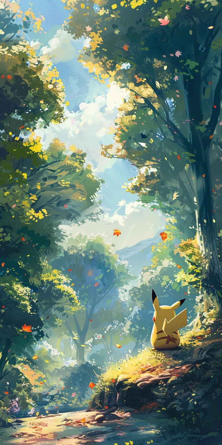 pokemon wallpapers 4k, wallpaper style, 4K  1:2