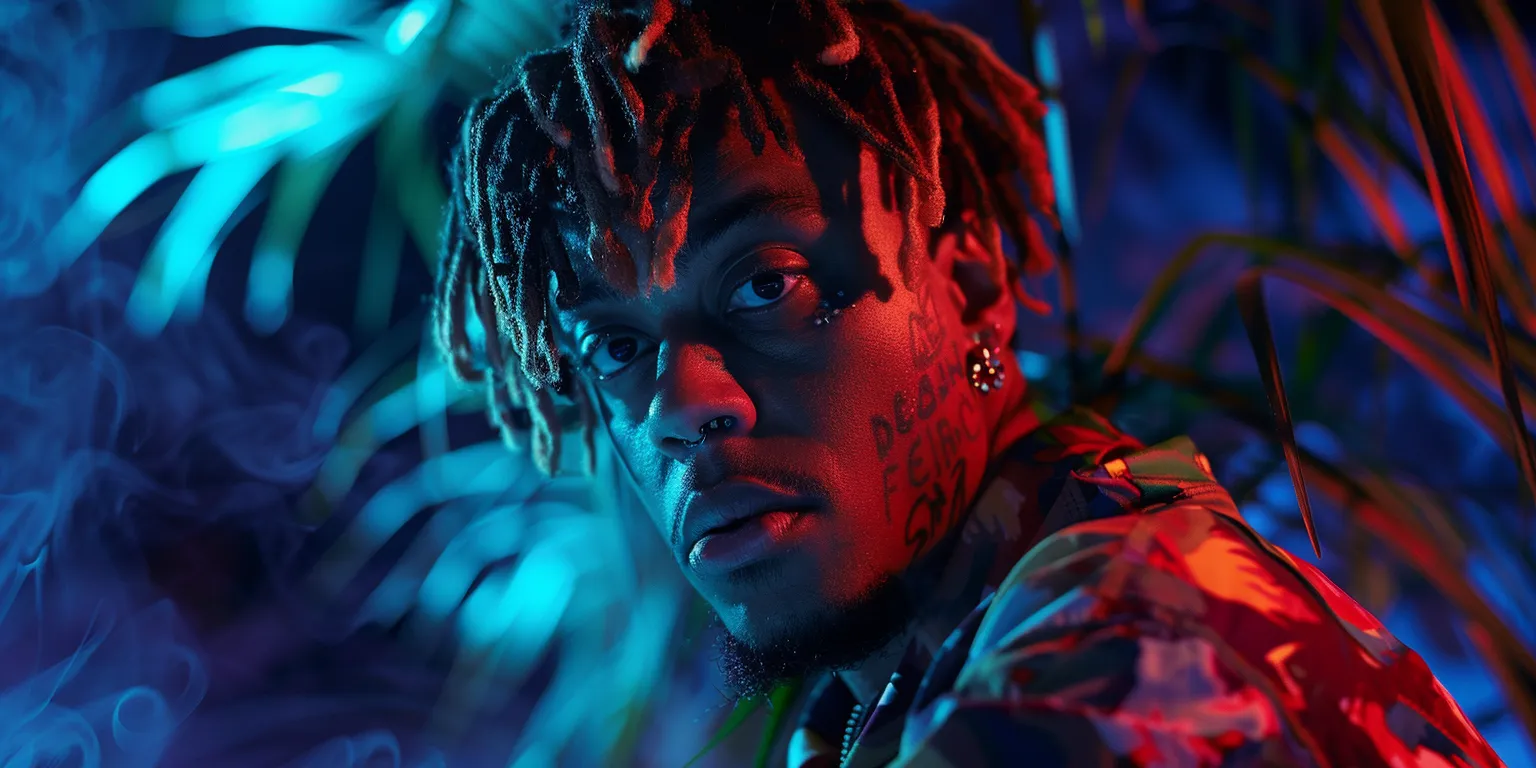 juice wrld wallpapers, wallpaper style, 4K  2:1