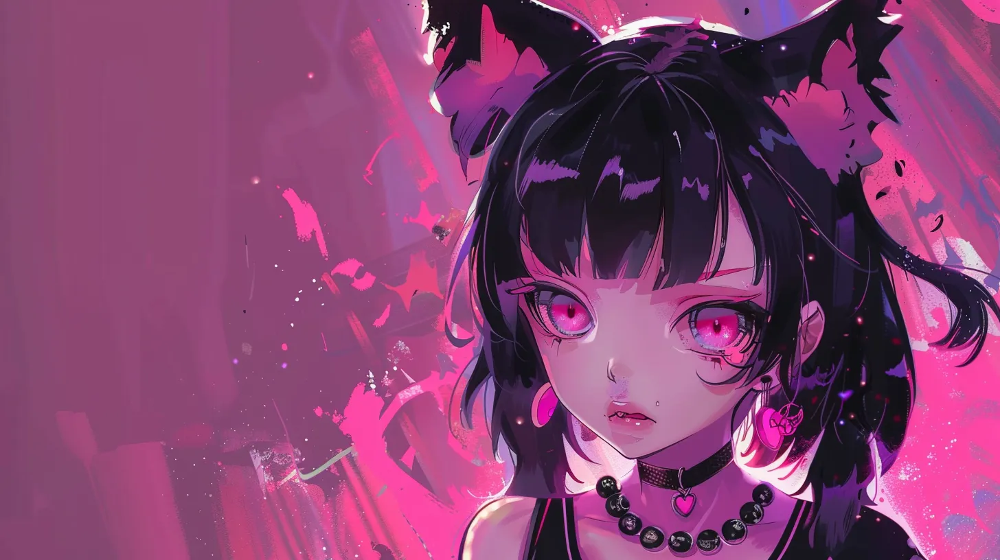 kuromi wallpaper laptop, style, 4K  16:9