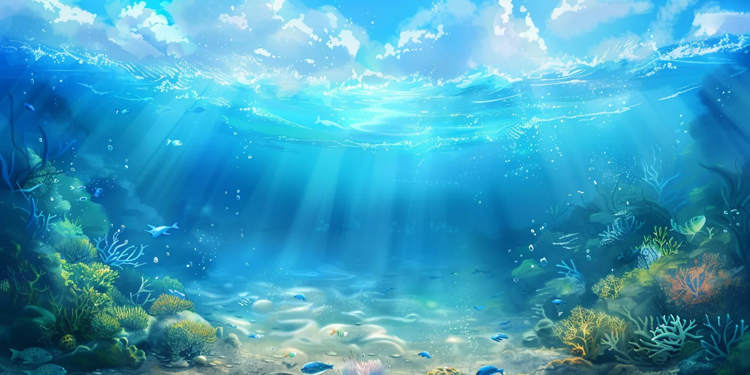 ocean background ocean, sea, 3840x1080, 2560x1440, 1920x1080
