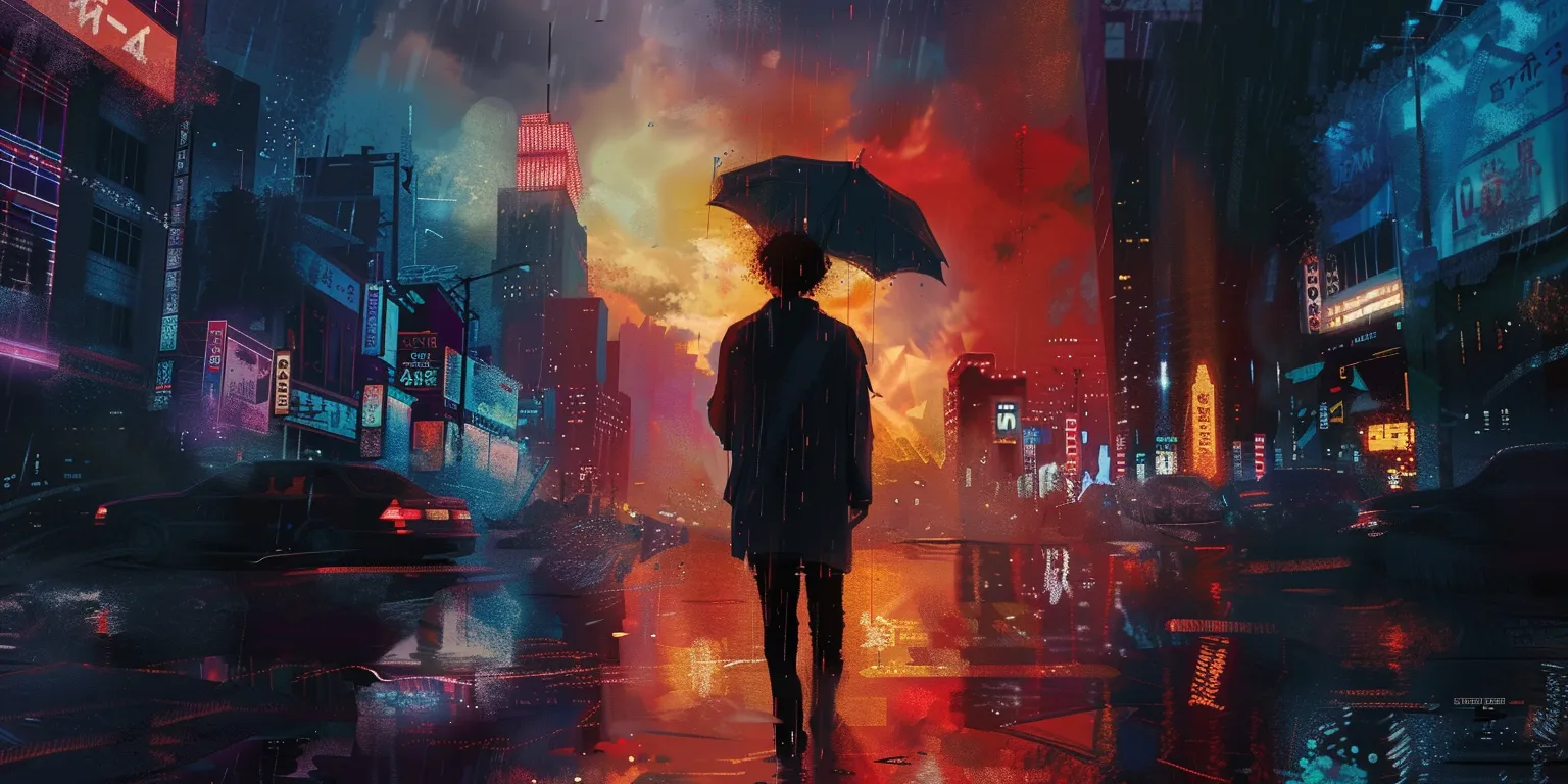 jjk wallpapers akira, rain, cyberpunk, dazai, 1080x1920