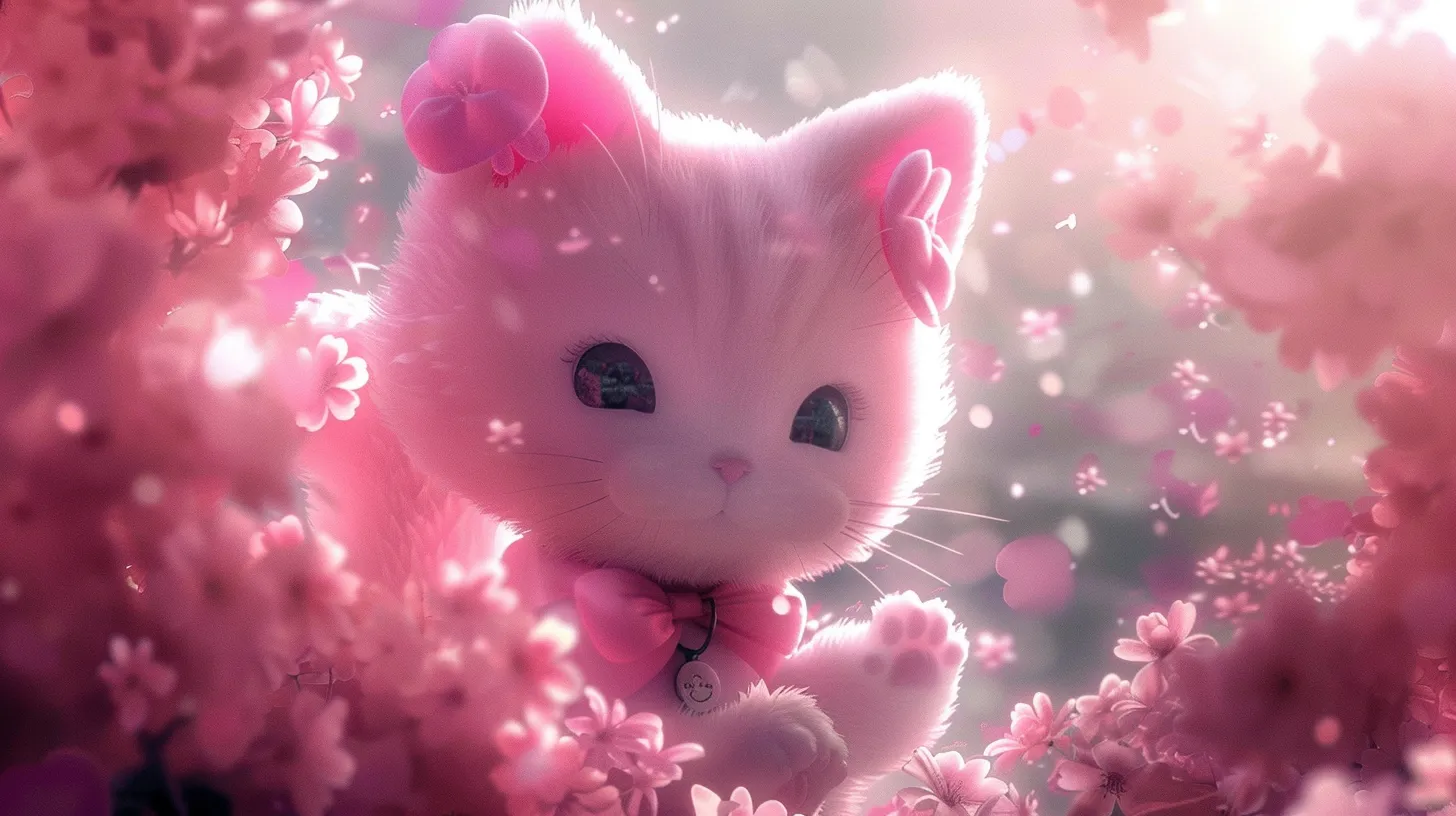 hello kitty wallpapers for computers, wallpaper style, 4K  16:9