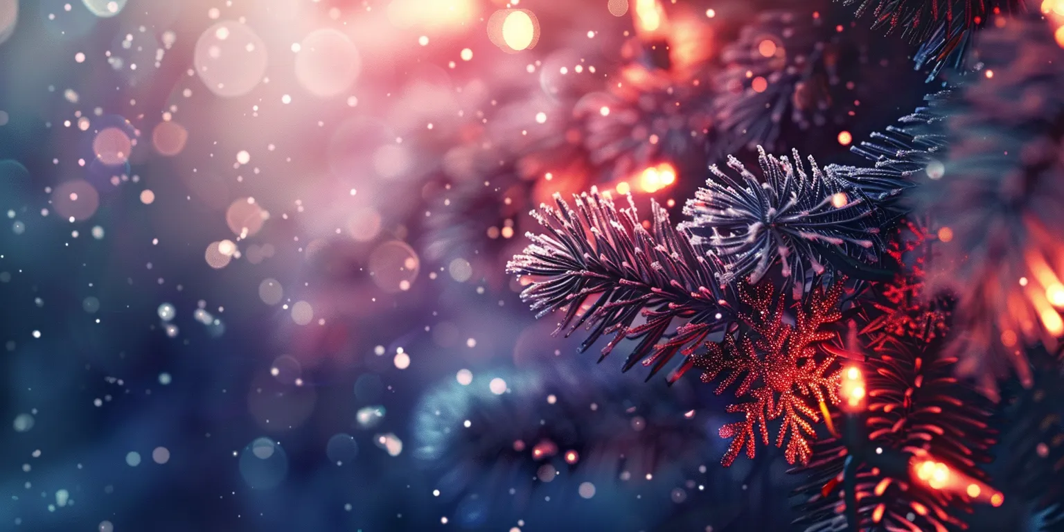 christmas background, wallpaper style, 4K  2:1