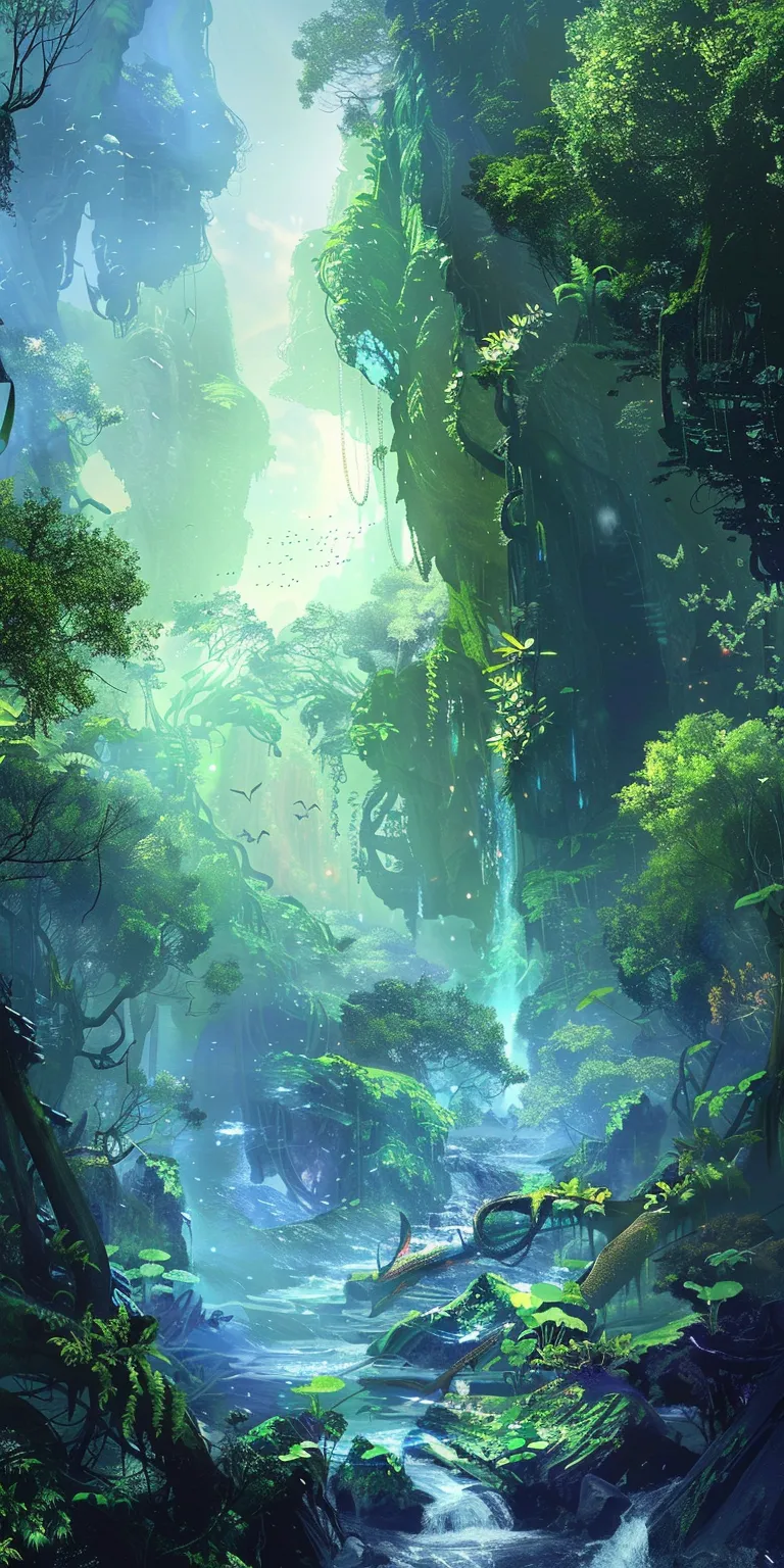 good wallpaper evergarden, forest, jungle, wallpapercave, ghibli