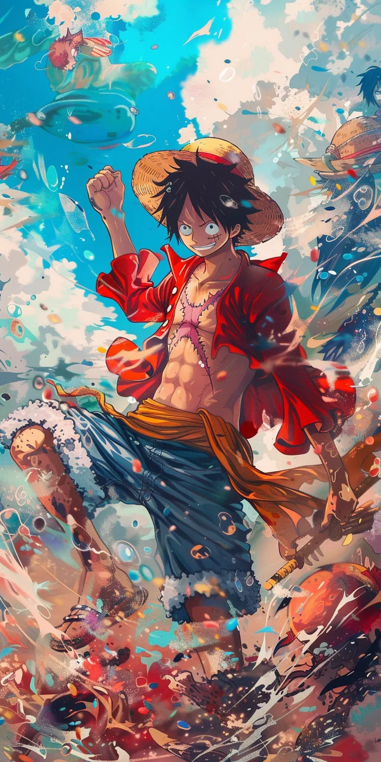 one piece wallpapers, wallpaper style, 4K  1:2