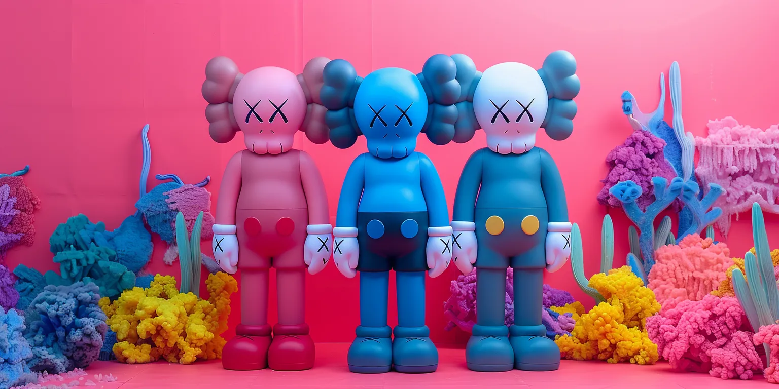 kaws wallpapers, wallpaper style, 4K  2:1