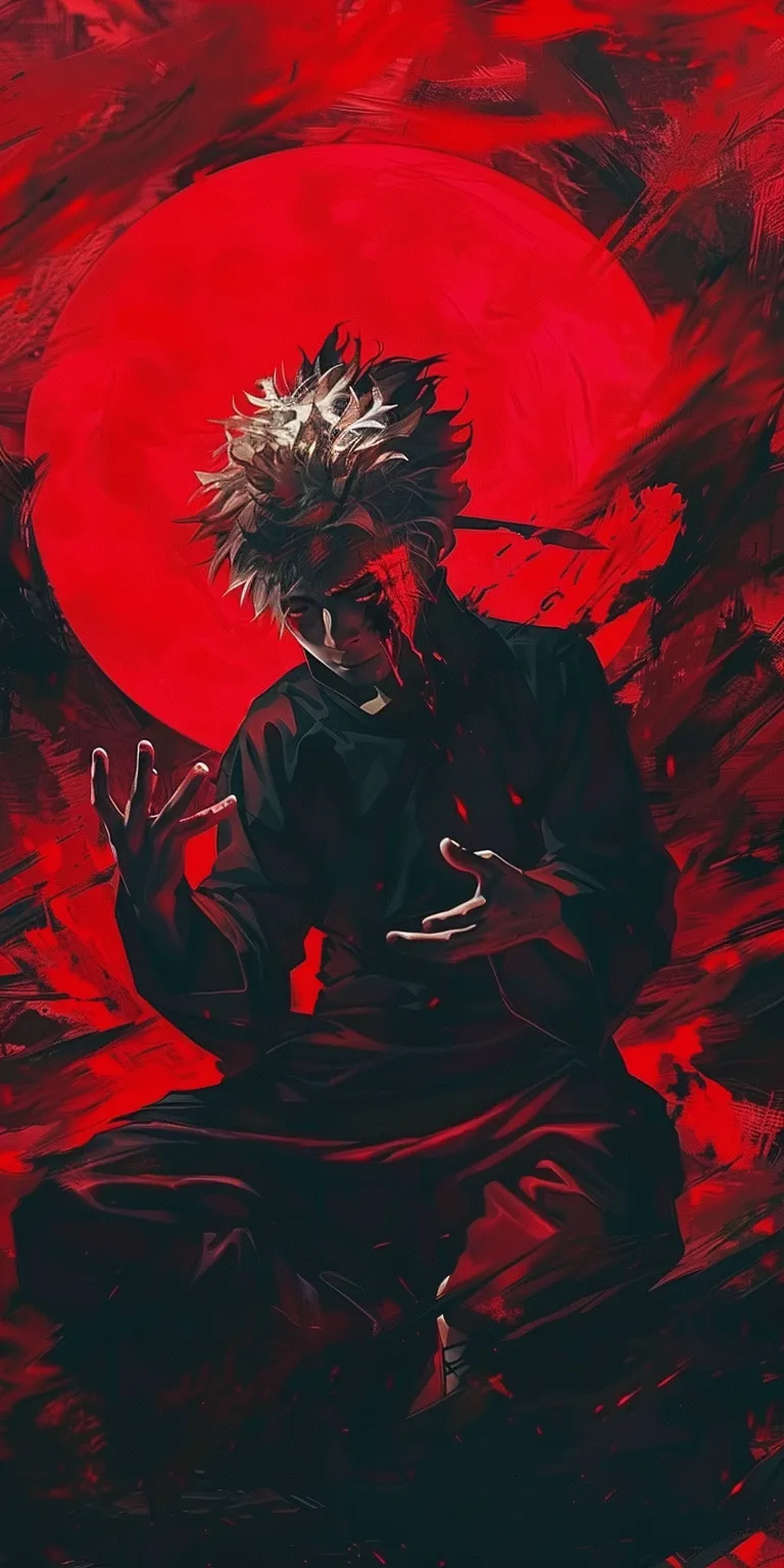 jujutsu kaisen wallpaper iphone, style, 4K  1:2