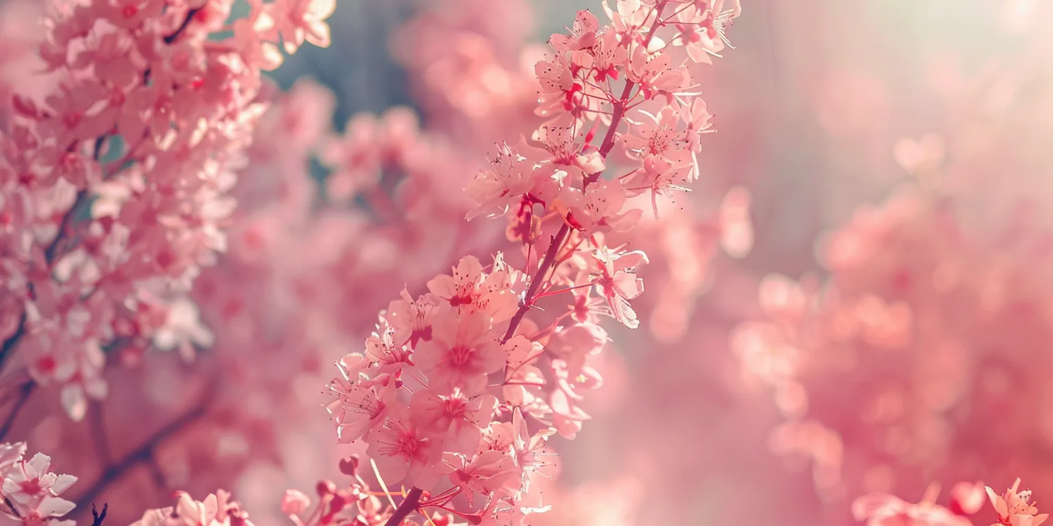 light pink wallpaper blossom, spring, pink, wall, sakura