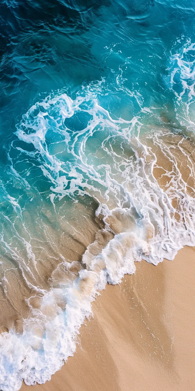 ocean wallpapers for iphone, wallpaper style, 4K  1:2