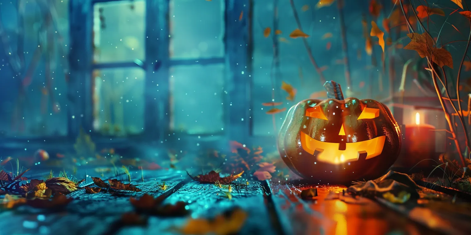 halloween backgrounds, wallpaper style, 4K  2:1