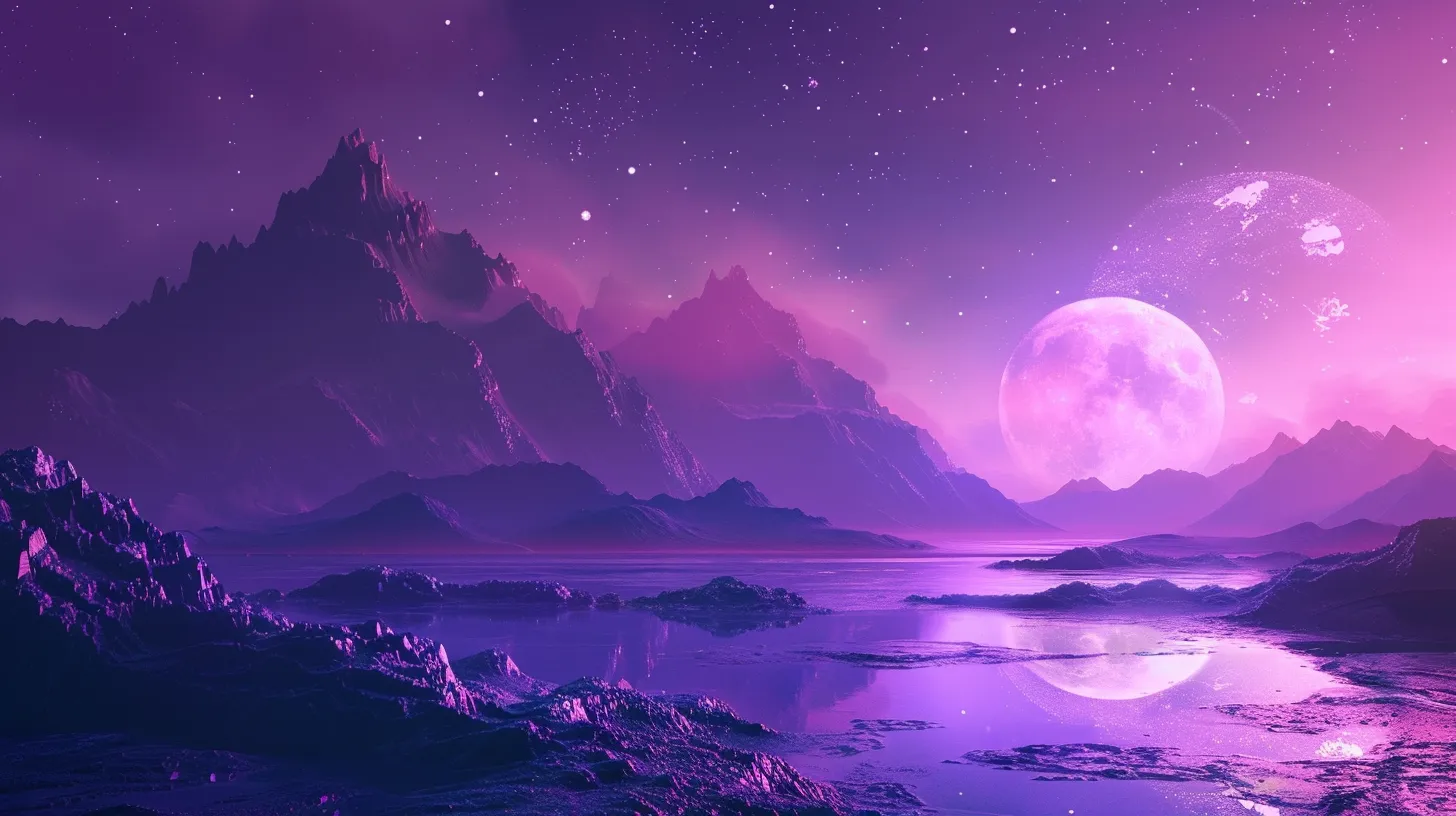 purple wallpapers aesthetic, wallpaper style, 4K  16:9