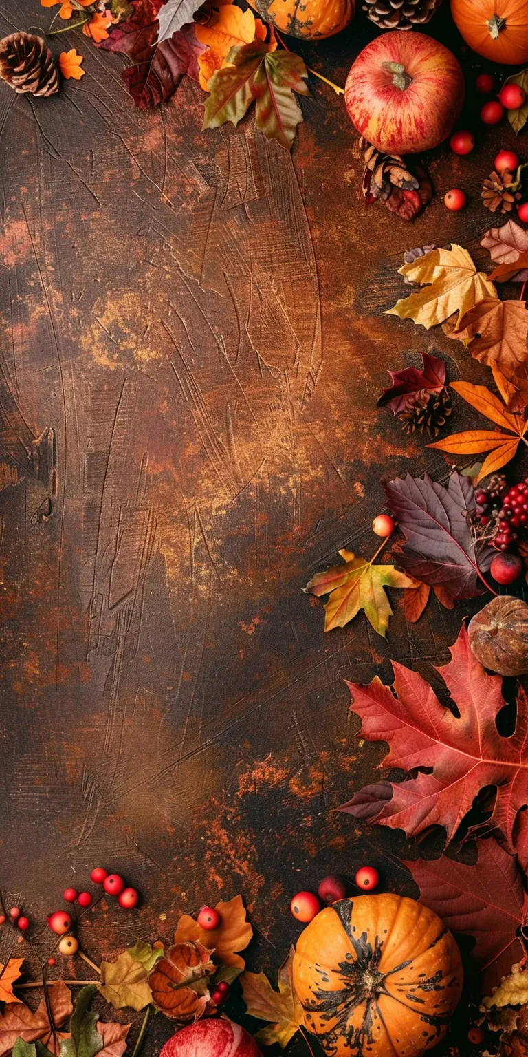 thanksgiving background images, wallpaper style, 4K  1:2