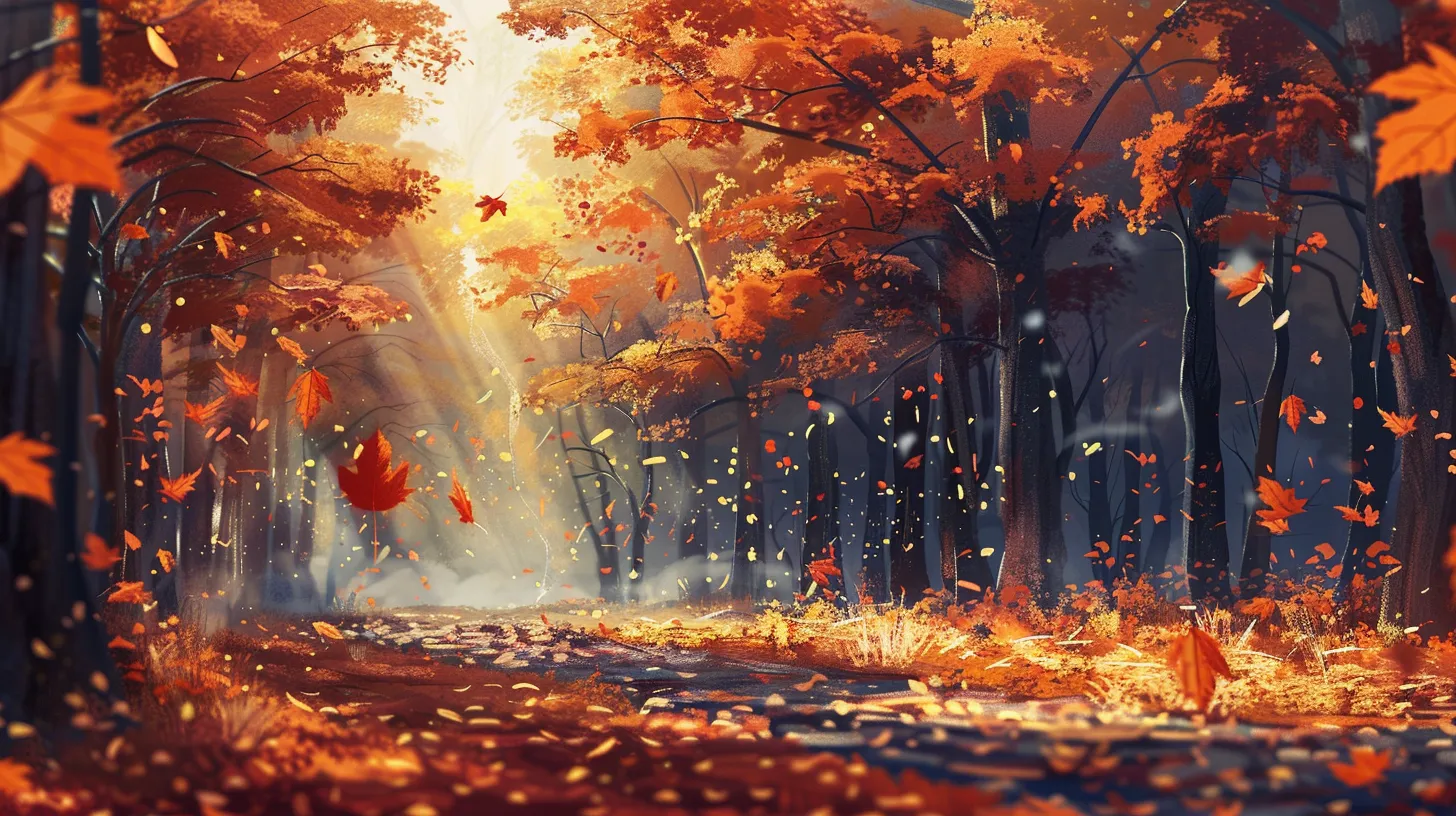 fall wallpapers aesthetic, wallpaper style, 4K  16:9