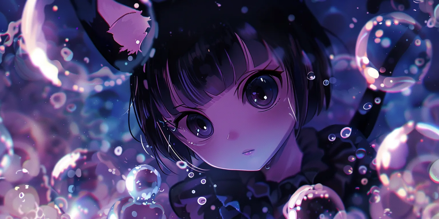 kuromi wallpapers, wallpaper style, 4K  2:1