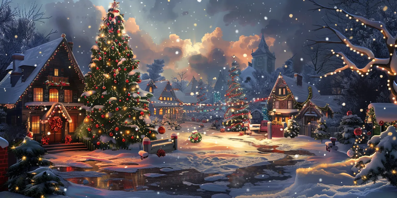 christmas wallpapers, wallpaper style, 4K, HD  2:1